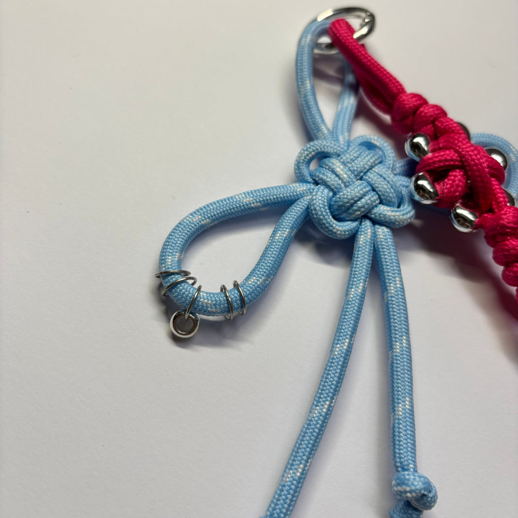 Charm de la Buena Suerte - Azul & Fucsia
