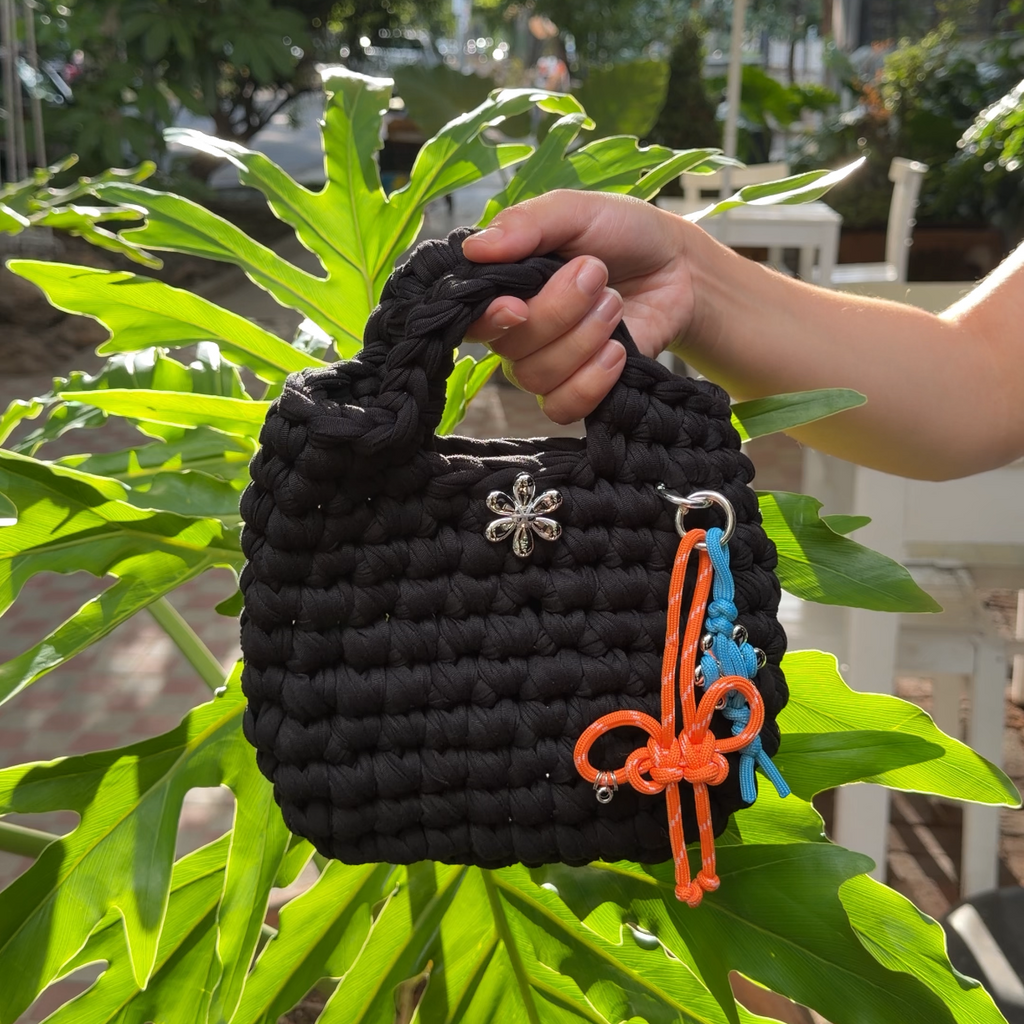 Charm de Mariposa - Naranja & Azul