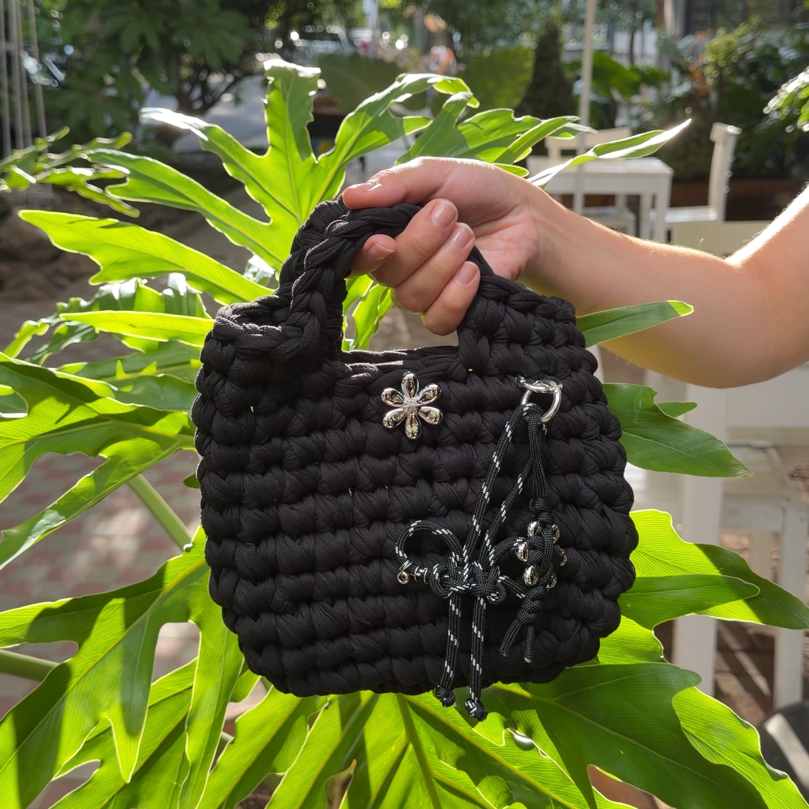 Charm de Mariposa - Negro